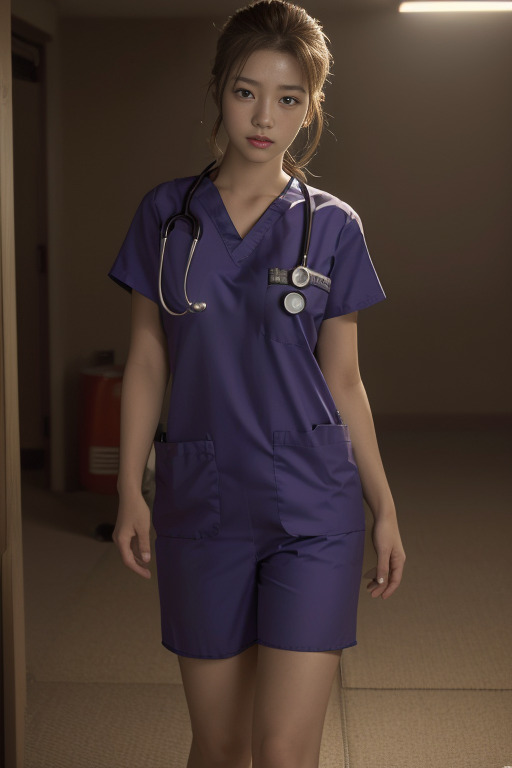 Medical Scrubs,
Comfortable and functional scrubs are a common uniform for medical professionals, with various colors indicating different roles.,
快適で機能的なスクラブは、医療関係者のための一般的な制服であり、さまざまな色が異なる役割を示しています。