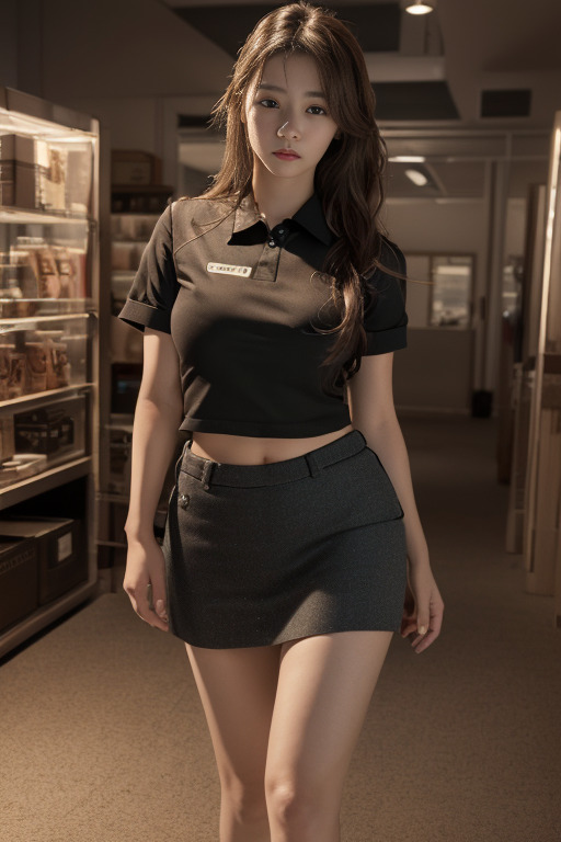 Retail Uniform
Retail employees often wear uniforms that align with the brand’s style and promote a cohesive look within the store.,
小売店の従業員は、ブランドのスタイルに合った制服を着用し、店内で統一感のある外観を提供します。