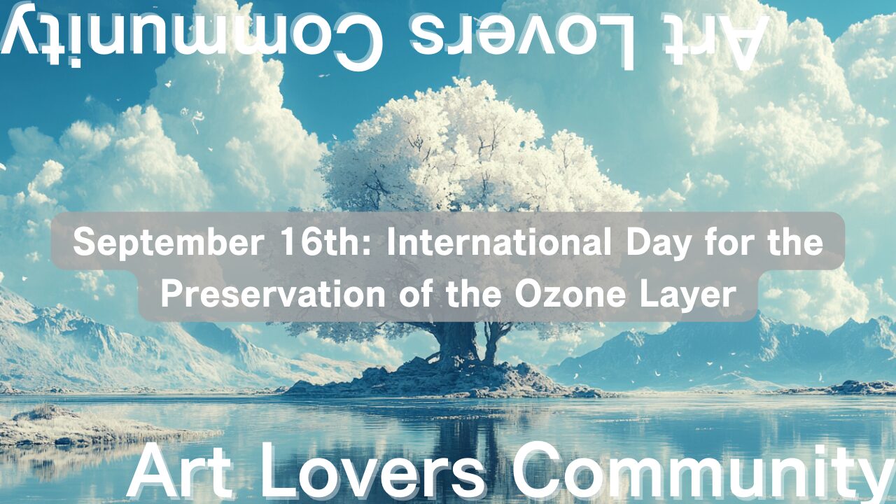 September 16th: International Day for the Preservation of the Ozone Layer