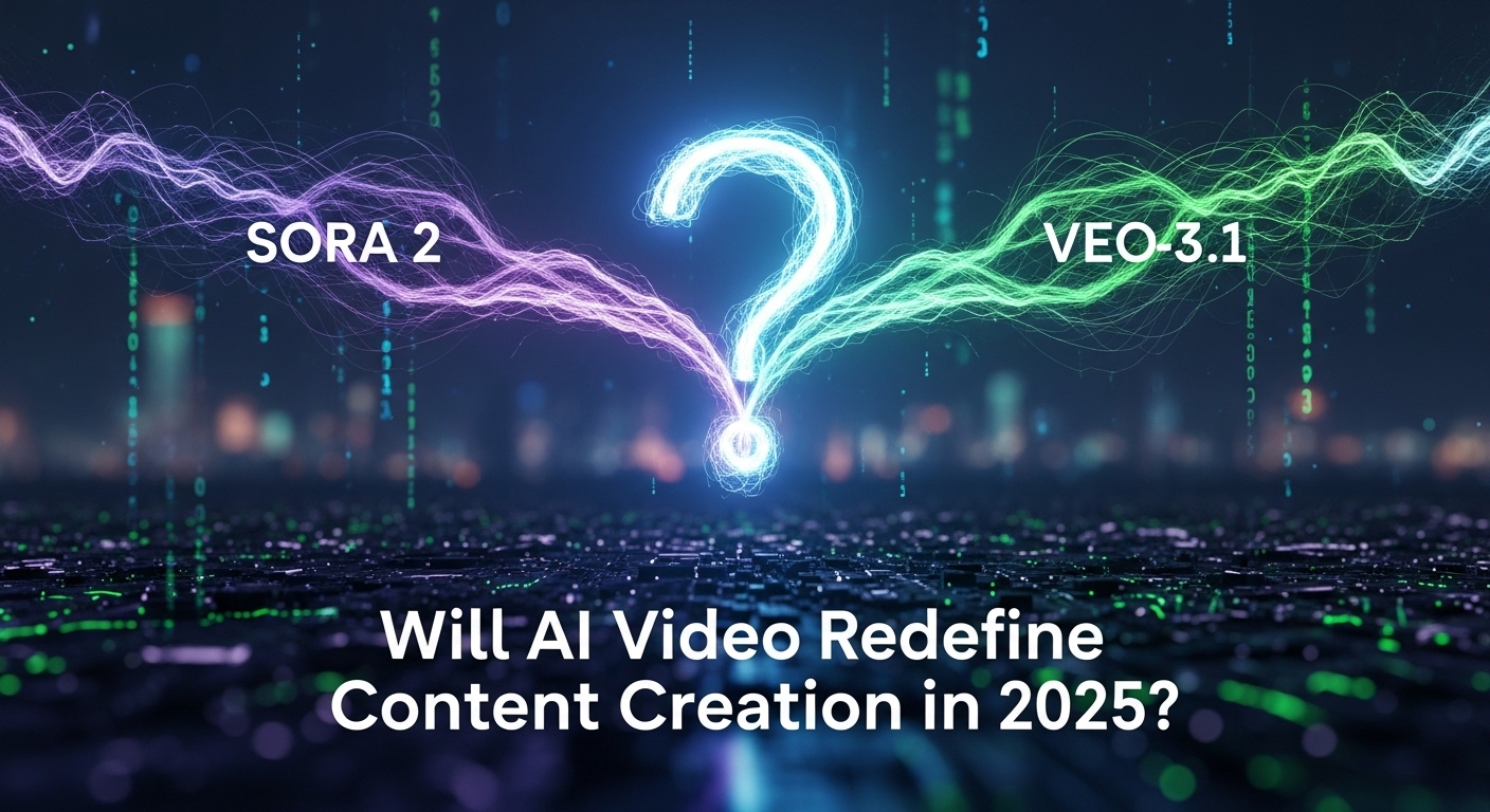 OpenAI「Sora 2」とGoogle「Veo 3.1」がもたらす未来