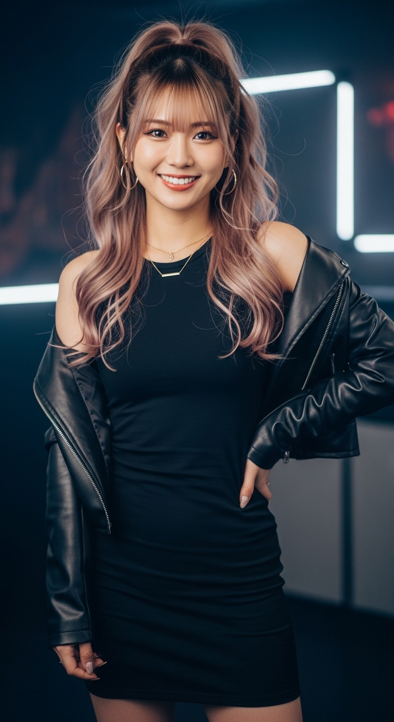Look 1: スリーク＆セクシー