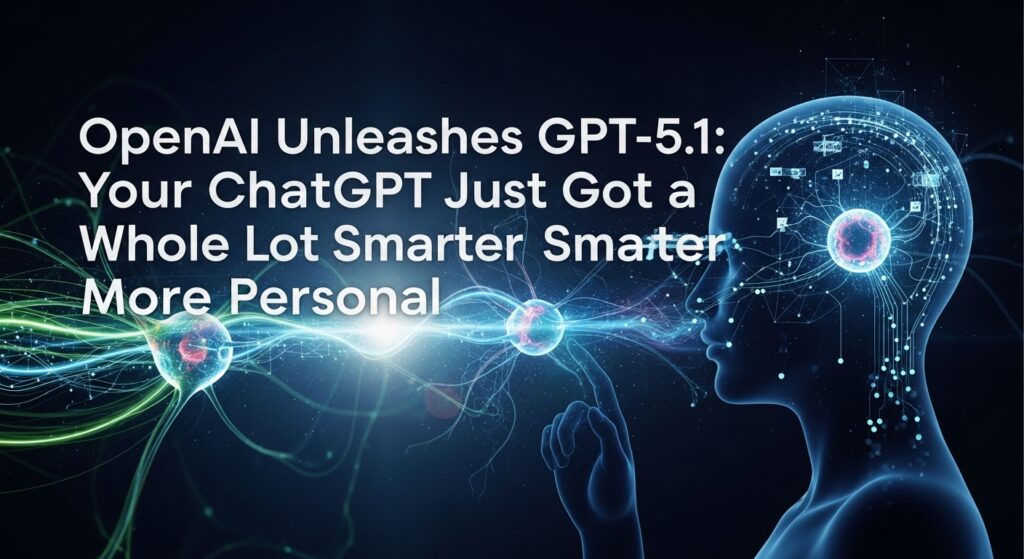 ユーザーの好みに合わせて表情やトーンを変化させるChatGPTのキャラクターが、多種多様な人々との対話を楽しんでいる様子。未来的なデジタルインターフェースが背景にある。