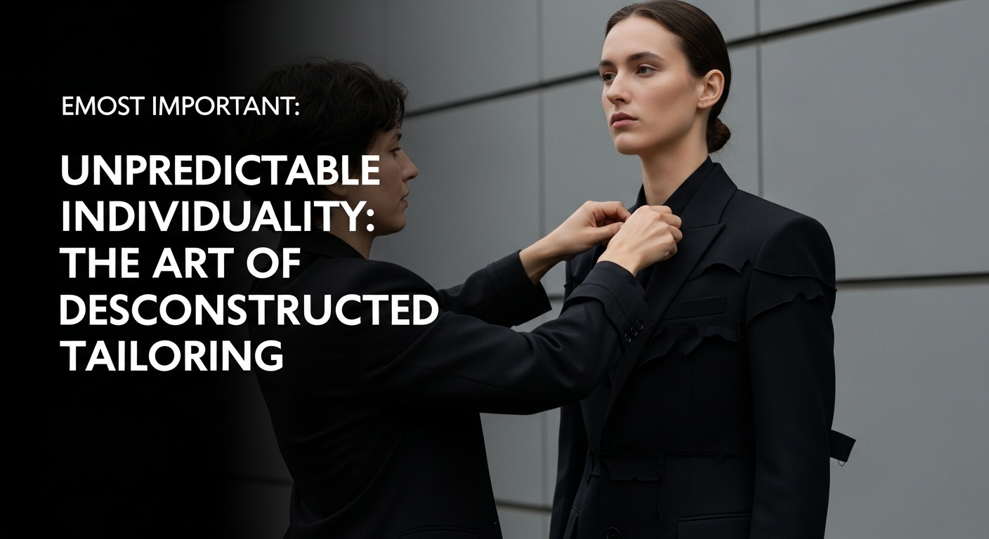 #デコンストラクテッドテーラリング, #脱構築ファッション, #モード系ファッション, #個性派ファッション, #秋冬コーデ